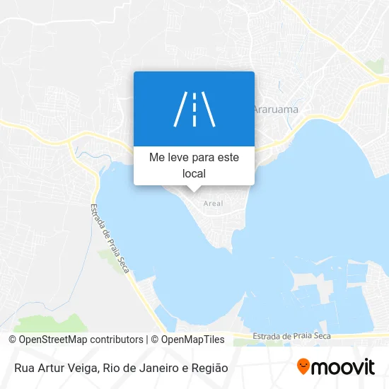 Rua Artur Veiga mapa