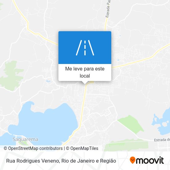 Rua Rodrigues Veneno mapa