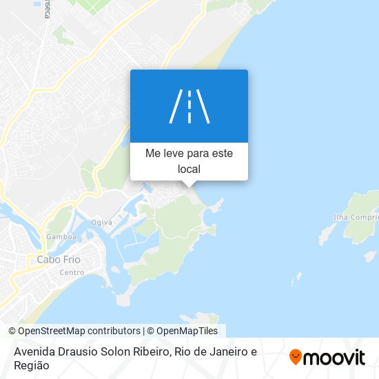 Avenida Drausio Solon Ribeiro mapa