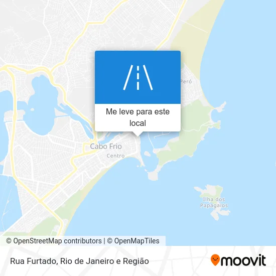 Rua Furtado mapa