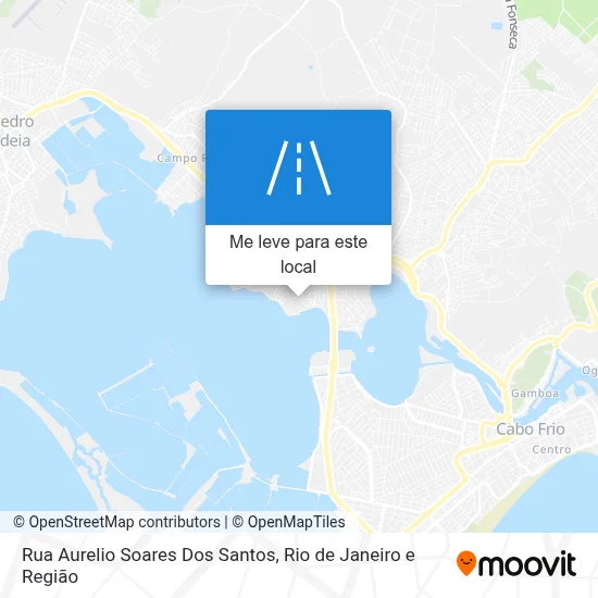 Rua Aurelio Soares Dos Santos mapa