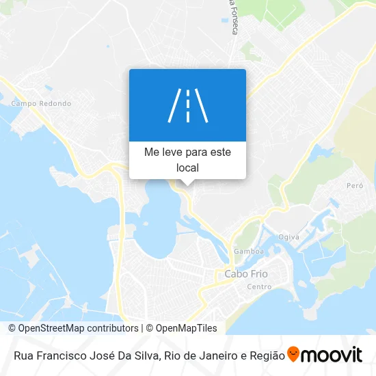 Rua Francisco José Da Silva mapa