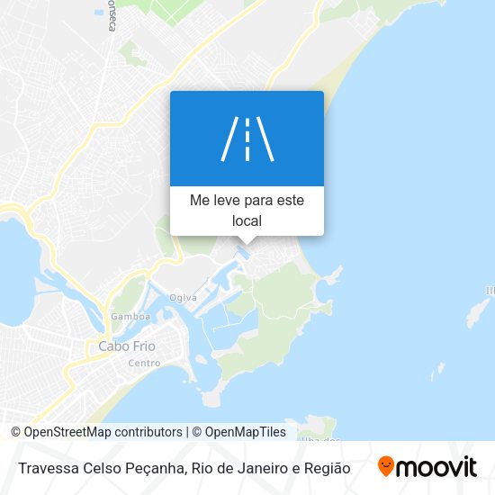Travessa Celso Peçanha mapa