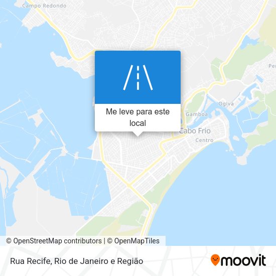 Rua Recife mapa