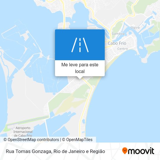 Rua Tomas Gonzaga mapa