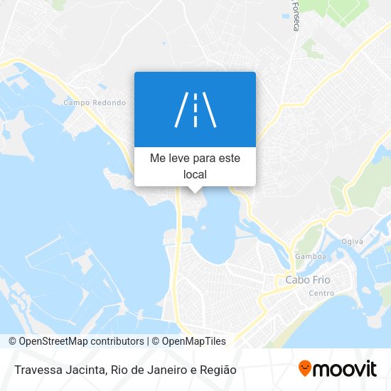Travessa Jacinta mapa