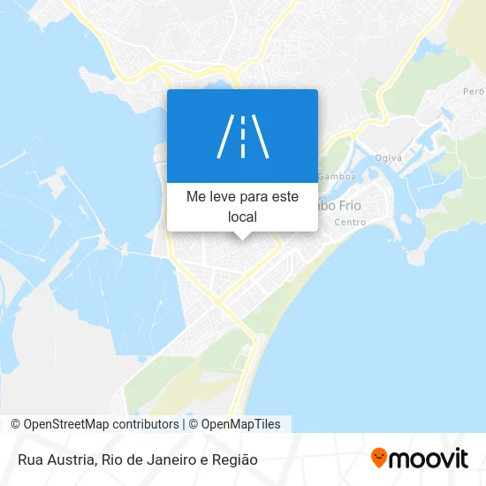 Rua Austria mapa