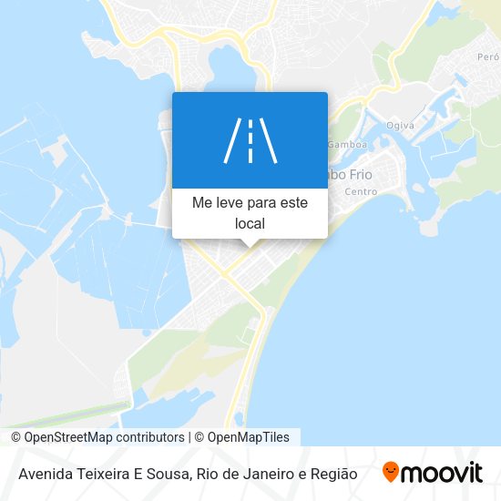 Avenida Teixeira E Sousa mapa