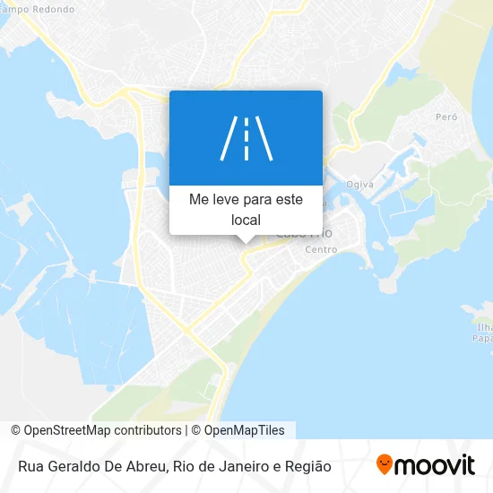 Rua Geraldo De Abreu mapa