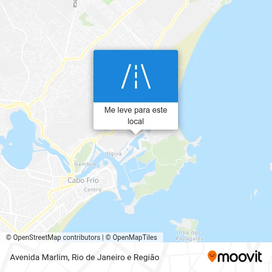 Avenida Marlim mapa