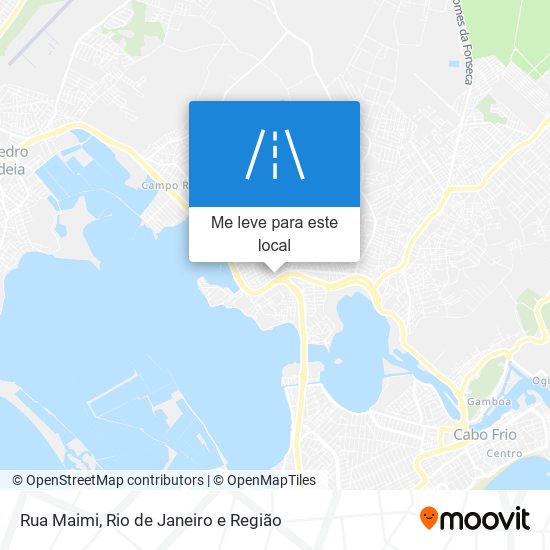 Rua Maimi mapa