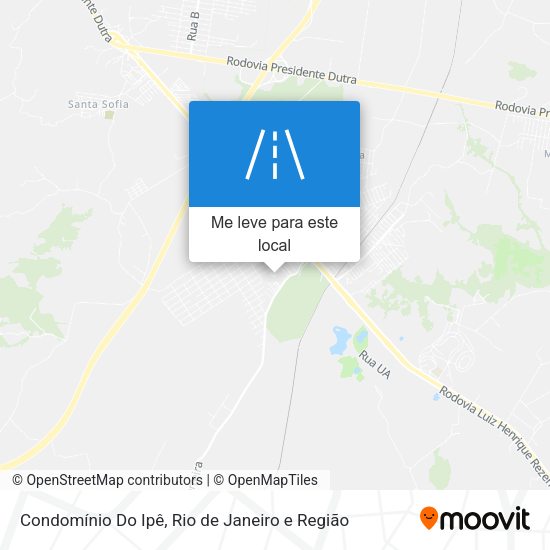 Condomínio Do Ipê mapa