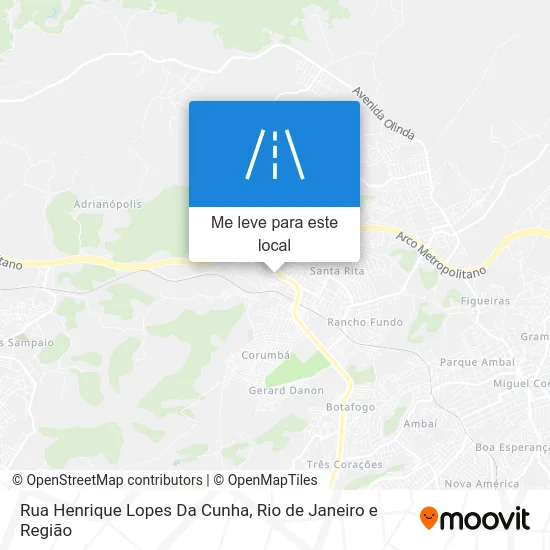 Rua Henrique Lopes Da Cunha mapa