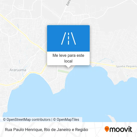 Rua Paulo Henrique mapa
