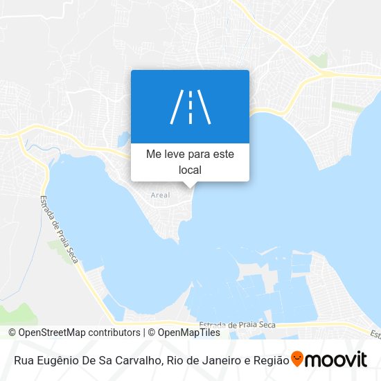 Rua Eugênio De Sa Carvalho mapa
