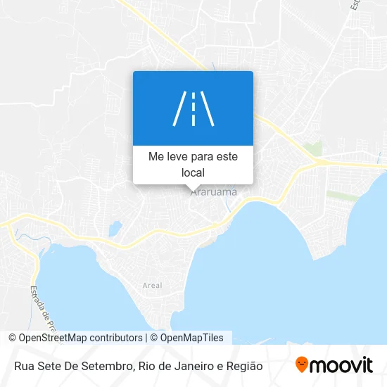 Rua Sete De Setembro mapa