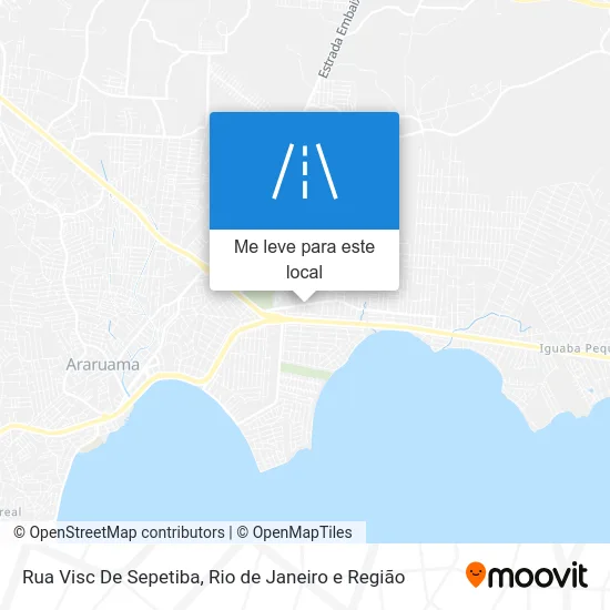 Rua Visc De Sepetiba mapa