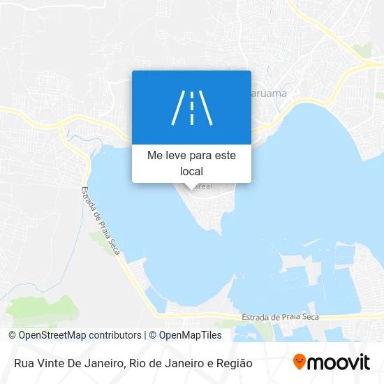 Rua Vinte De Janeiro mapa