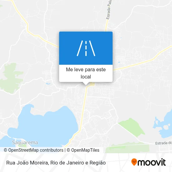 Rua João Moreira mapa