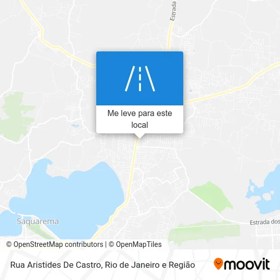Rua Aristides De Castro mapa