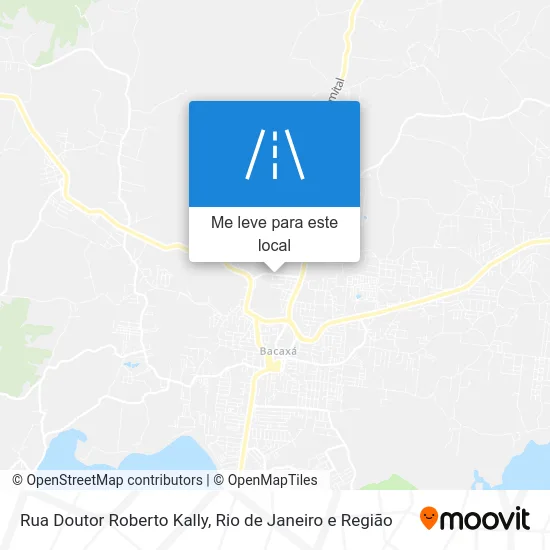 Rua Doutor Roberto Kally mapa