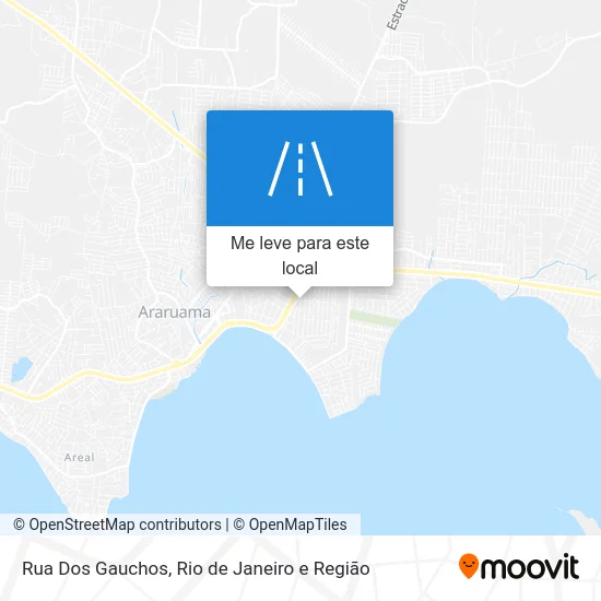Rua Dos Gauchos mapa