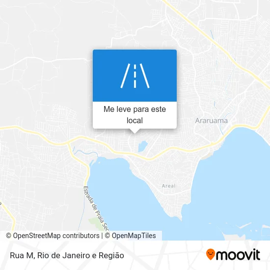 Rua M mapa