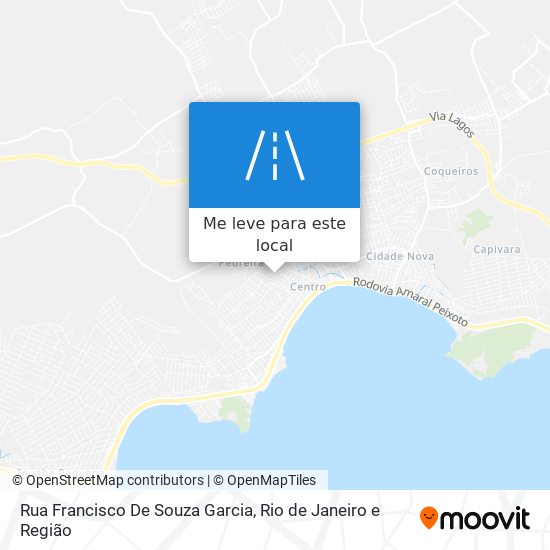 Rua Francisco De Souza Garcia mapa