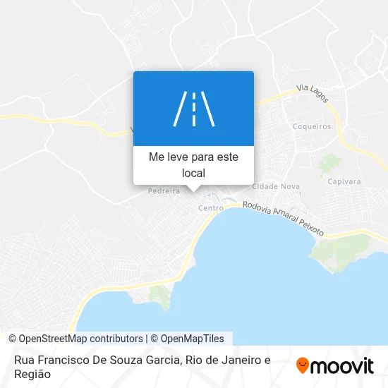Rua Francisco De Souza Garcia mapa