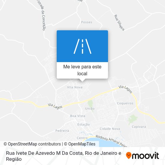 Rua Ivete De Azevedo M Da Costa mapa