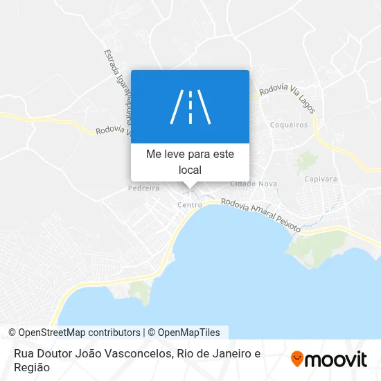 Rua Doutor João Vasconcelos mapa