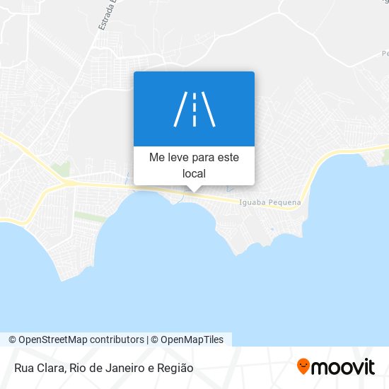 Rua Clara mapa