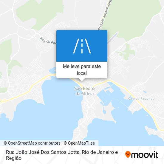 Rua João José Dos Santos Jotta mapa