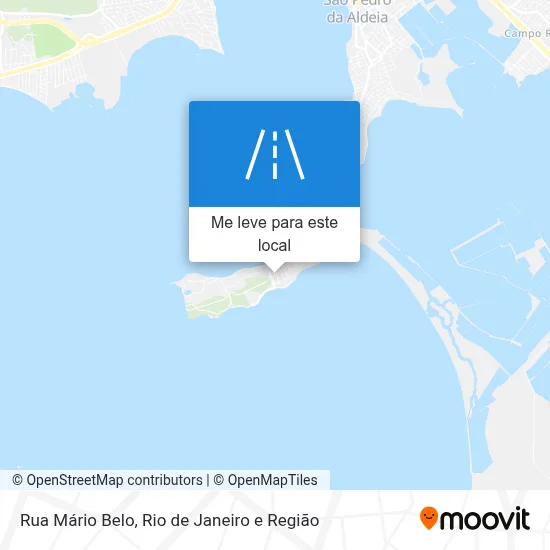 Rua Mário Belo mapa