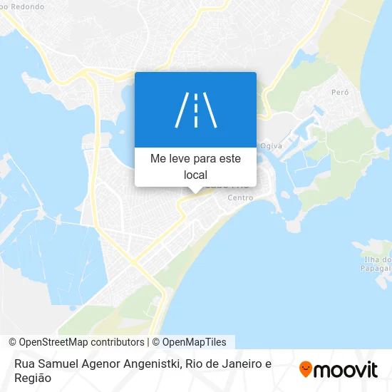 Rua Samuel Agenor Angenistki mapa