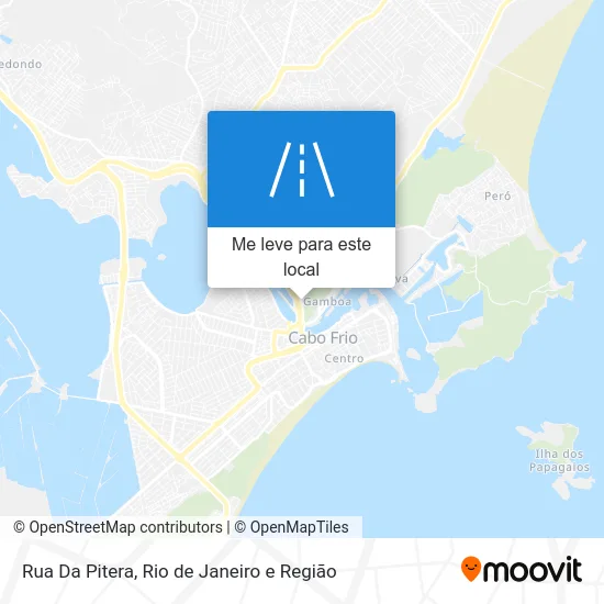 Rua Da Pitera mapa
