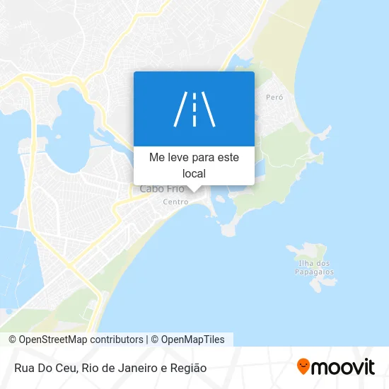 Rua Do Ceu mapa