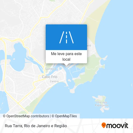 Rua Tarra mapa