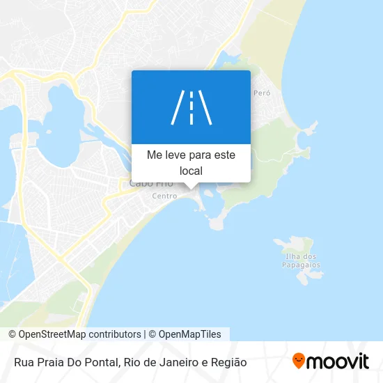 Rua Praia Do Pontal mapa