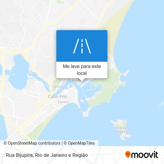 Rua Bijupira mapa