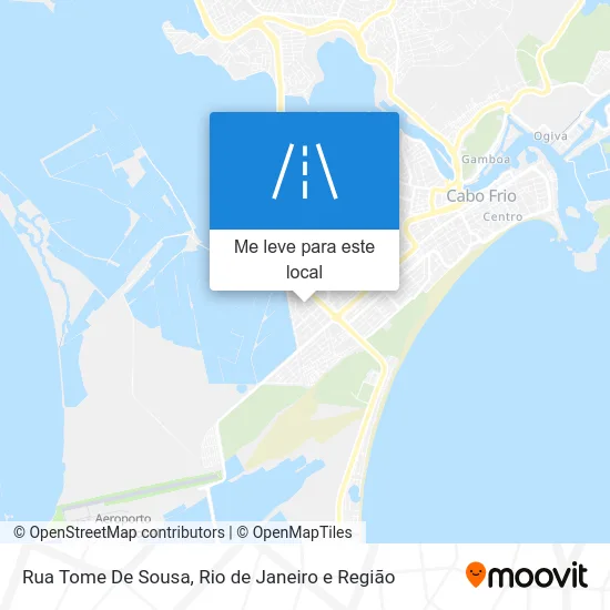 Rua Tome De Sousa mapa