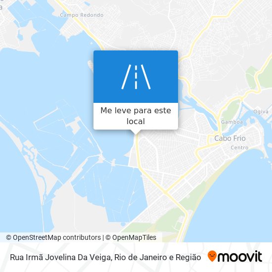 Rua Irmã Jovelina Da Veiga mapa
