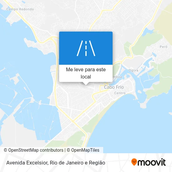Avenida Excelsior mapa