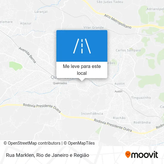 Rua Marklen mapa
