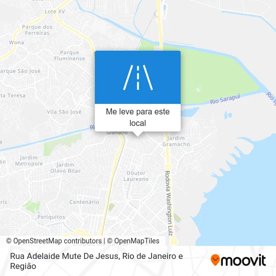 Rua Adelaide Mute De Jesus mapa