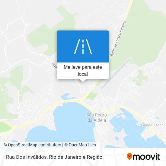 Rua Dos Inválidos mapa