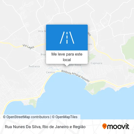 Rua Nunes Da Silva mapa