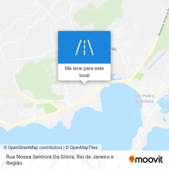Rua Nossa Senhora Da Glória mapa