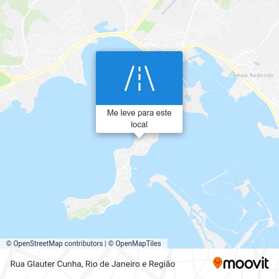 Rua Glauter Cunha mapa
