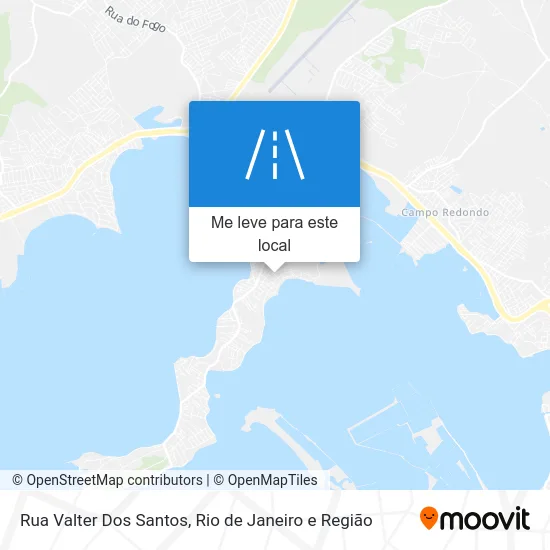 Rua Valter Dos Santos mapa